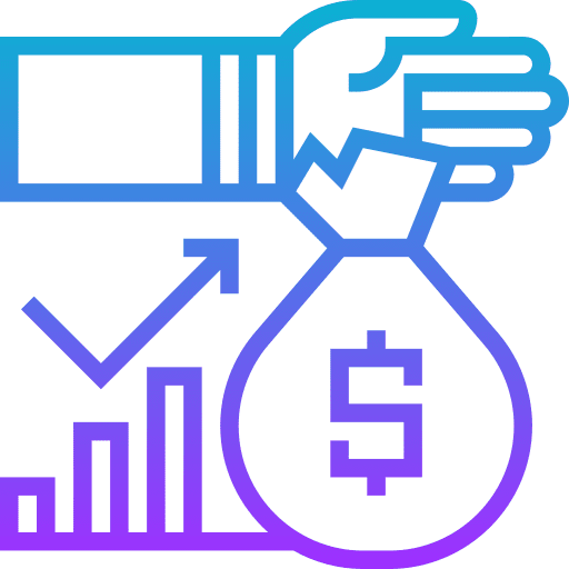 Investment funds business and finance investment icon
