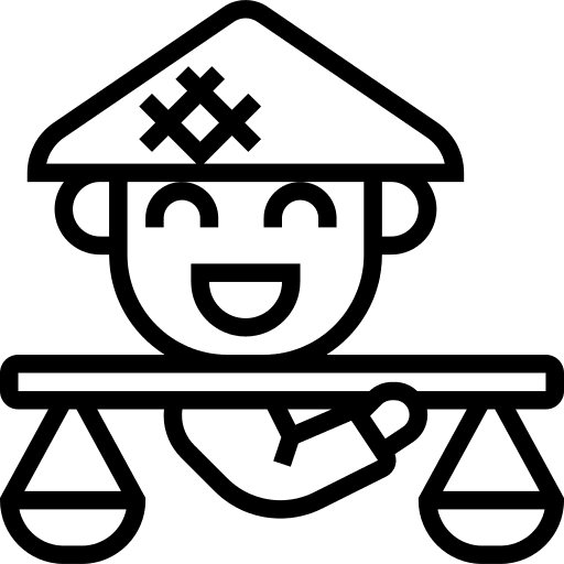 Merchant profession spices seller icon