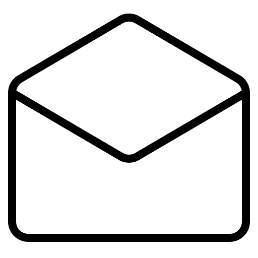 Open email contents content communications icon Open email contents content communications icon