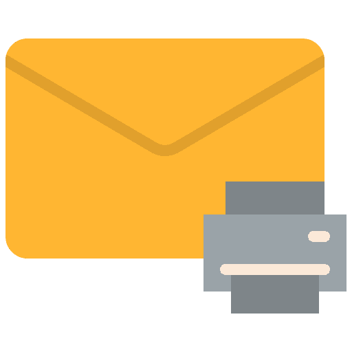 Email communications content message icon