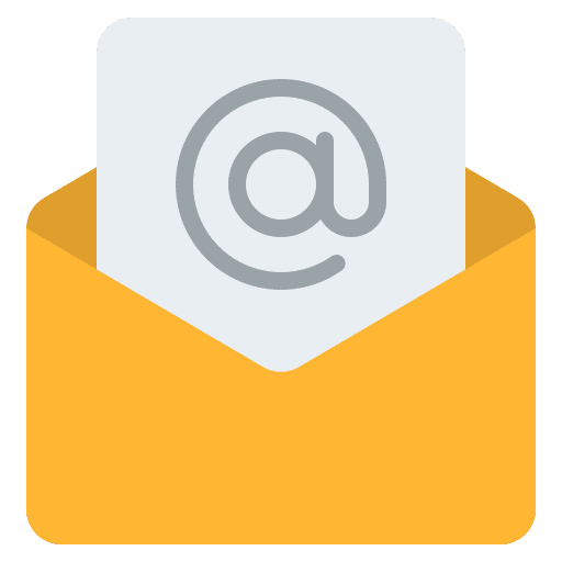 Email envelope mail note icon