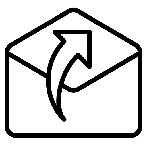 Open open envelope content icon Open open envelope content icon