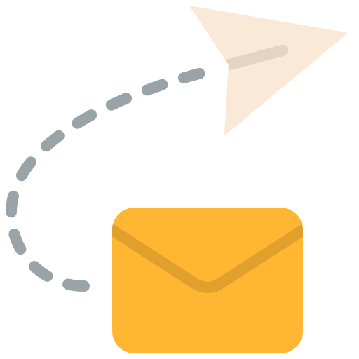 Send data content communications email icon