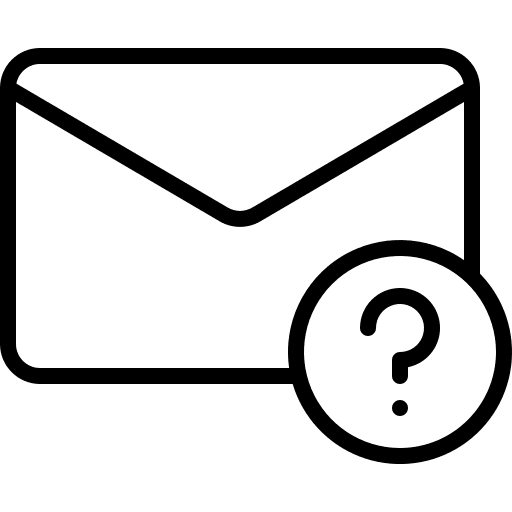Support content envelope communications icon Support content envelope communications icon