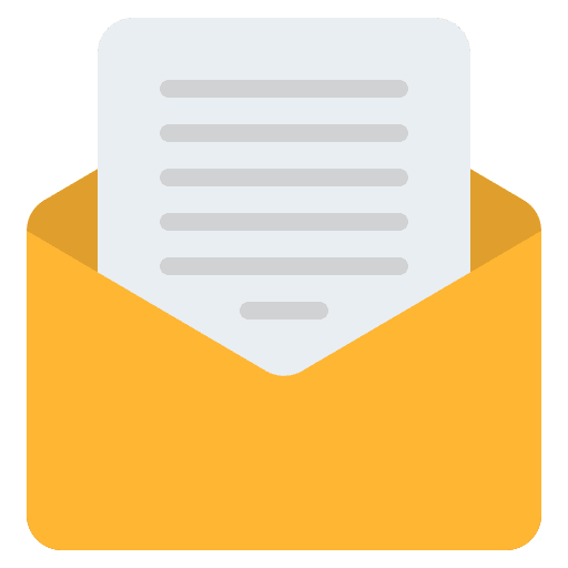 Write mail communications message note icon