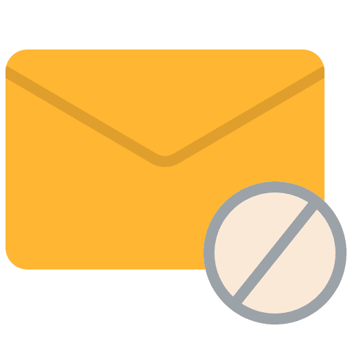 Hidden message email mail icon Hidden message email mail icon