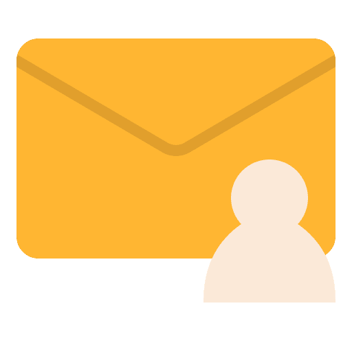 Personal personal message envelope icon Personal personal message envelope icon