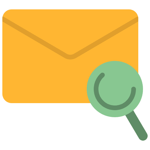 Searching email envelope searching icon Searching email envelope searching icon