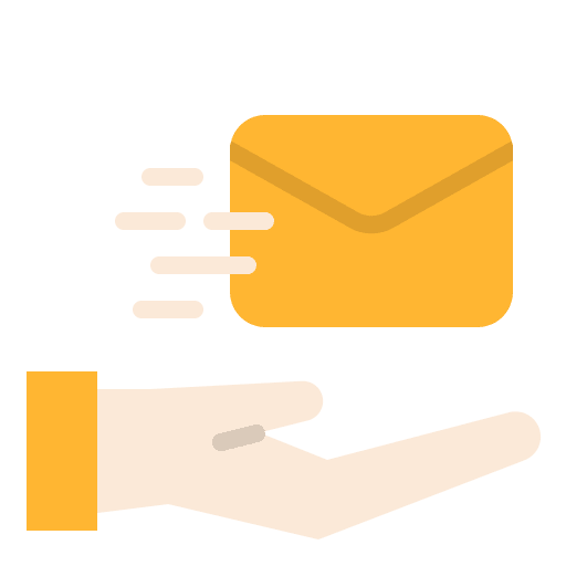 Send mail contents note send icon Send mail contents note send icon