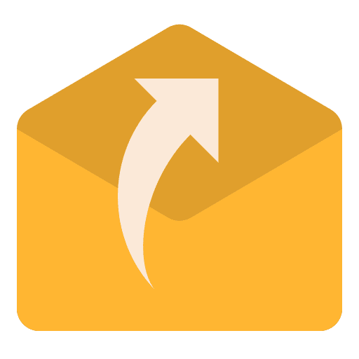 Open email content message icon Open email content message icon