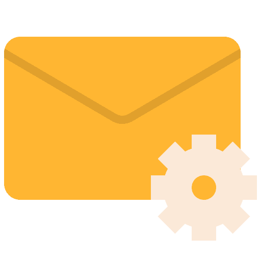 Options envelope contents message icon Options envelope contents message icon