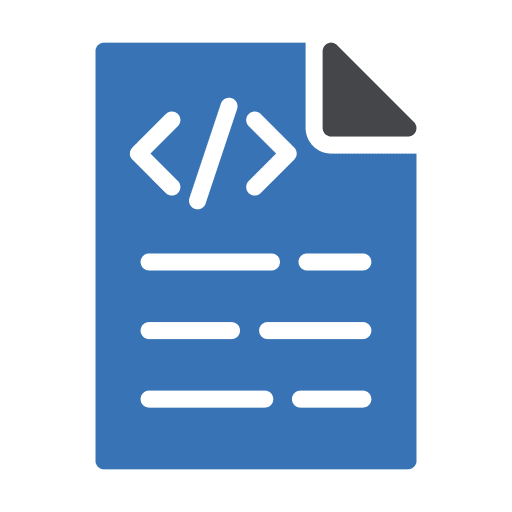 File file extension paper sheet icon
