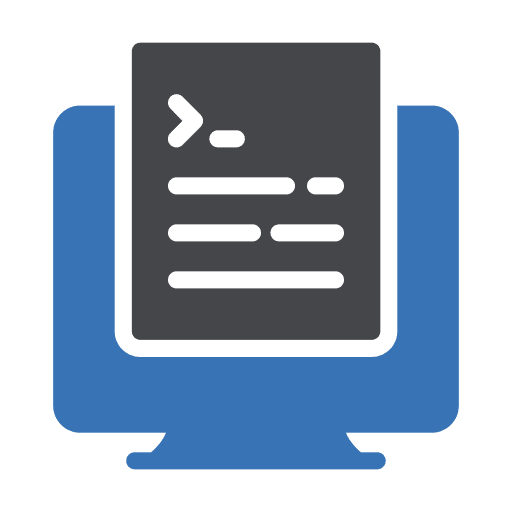 Code monitor seo and web analysis icon