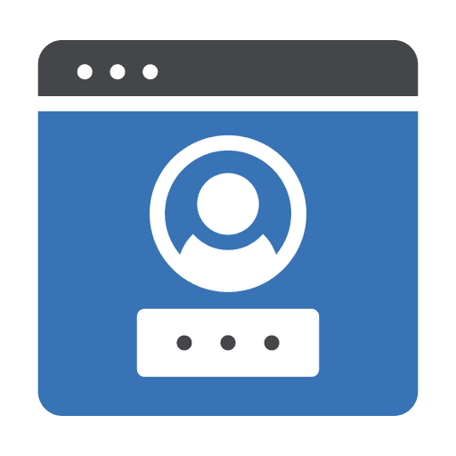 User seo and web website webpage icon