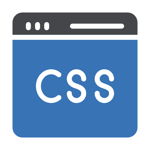 Browser interface seo and web css icon