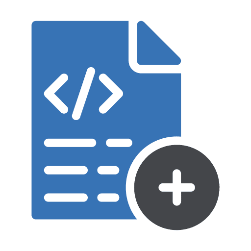 Developer files and folders coding developer icon