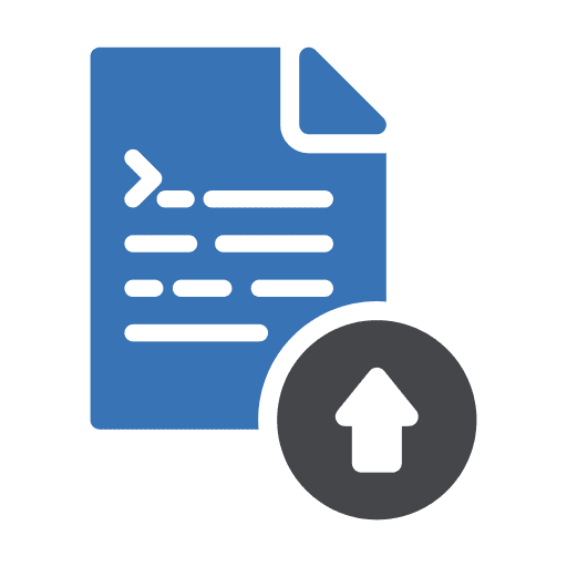 File upload document file icon