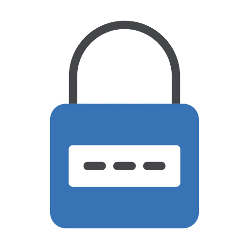 Secure password secure security icon