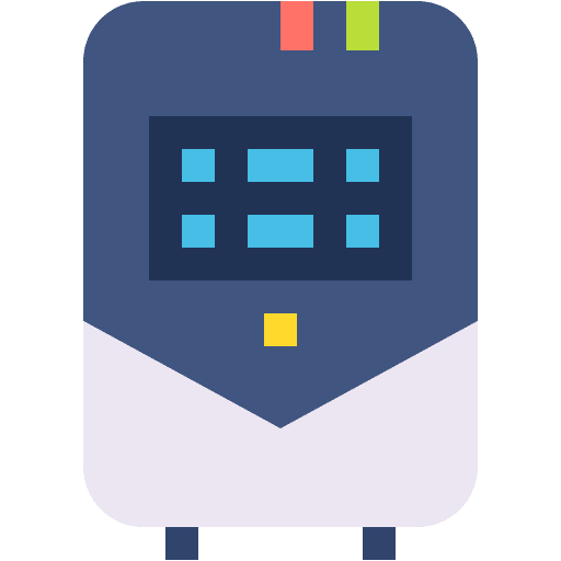 Air heater heater machine electronics icon