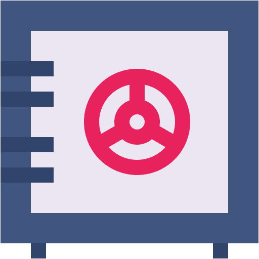Safebox business security savings icon