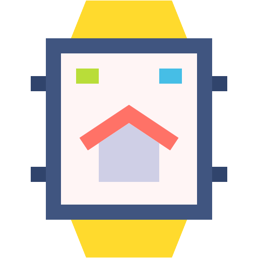 Smart watch home automation internet of things technology icon Smart watch home automation internet of things technology icon