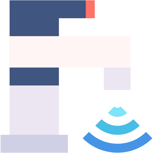 Faucet furniture and household faucet droplet icon Faucet furniture and household faucet droplet icon