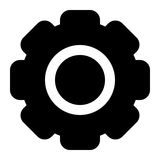 Settings configuration gear cogwheel icon Settings configuration gear cogwheel icon