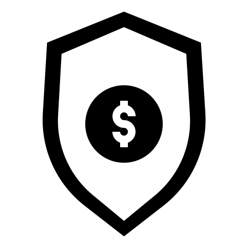 Safe security money dollar icon