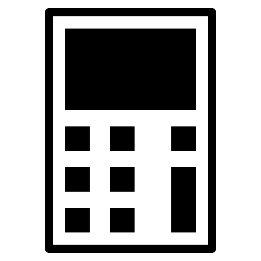 Calculator calculation electronics calculator icon Calculator calculation electronics calculator icon