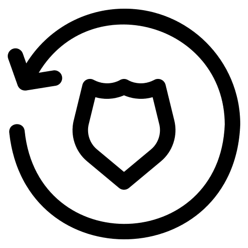 Refresh safety care reload icon
