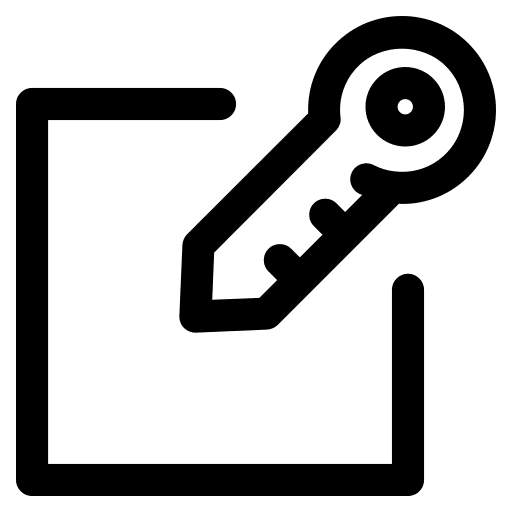 Key key encrypted password icon Key key encrypted password icon