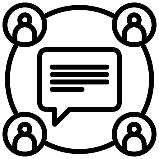Opinion communications talking conversation icon Opinion communications talking conversation icon