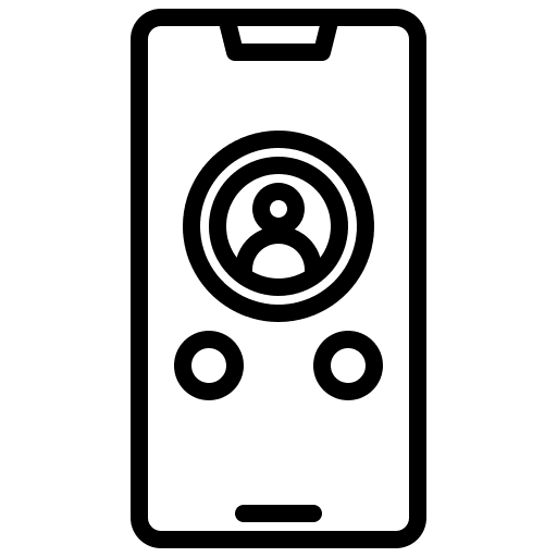 Call conversation smartphone mobile phone icon Call conversation smartphone mobile phone icon