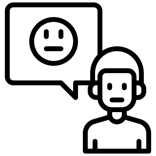 Customer satisfaction review marketing feedback icon Customer satisfaction review marketing feedback icon