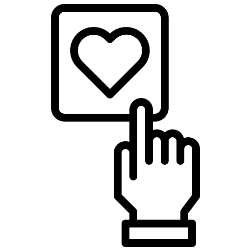 Love marketing ui like icon Love marketing ui like icon