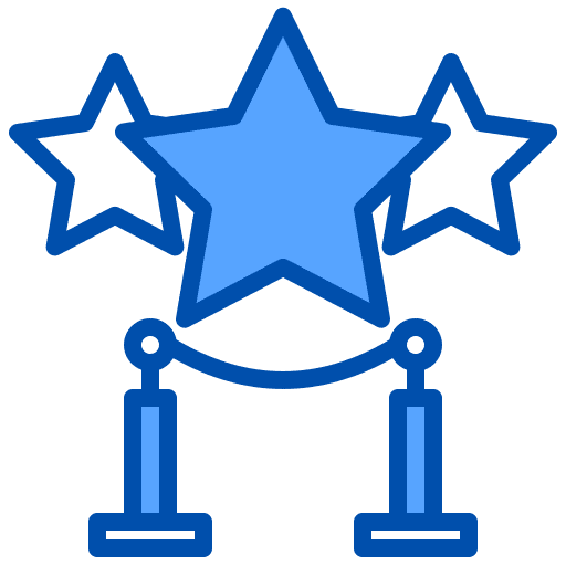 Vip star review vip icon