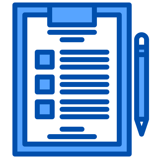 Checklist check list review files and folders icon Checklist check list review files and folders icon