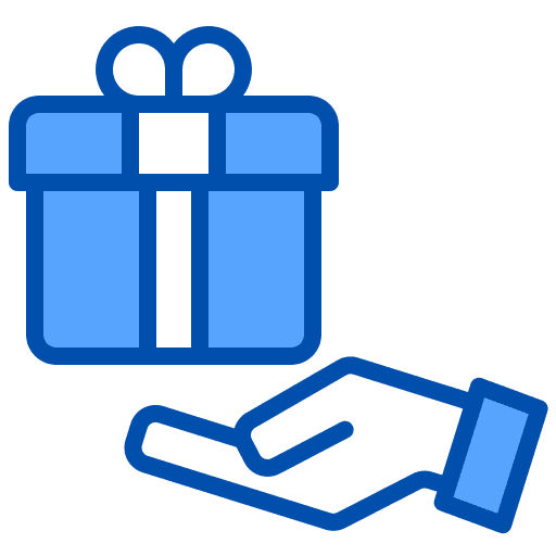 Gift present birthday and party surprise icon Gift present birthday and party surprise icon