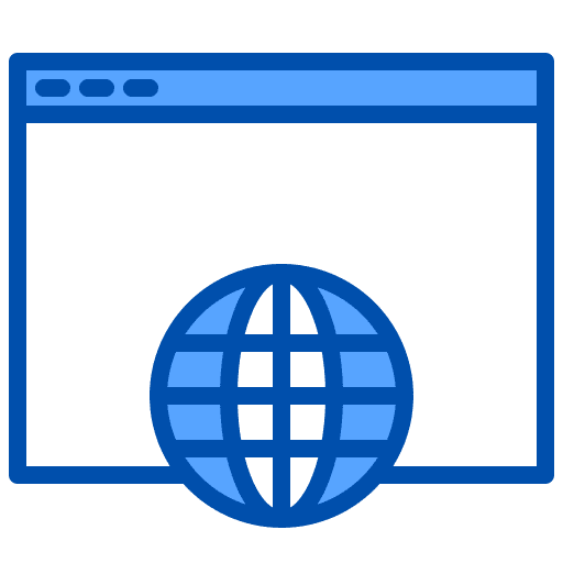 Global seo and web web programming website icon Global seo and web web programming website icon