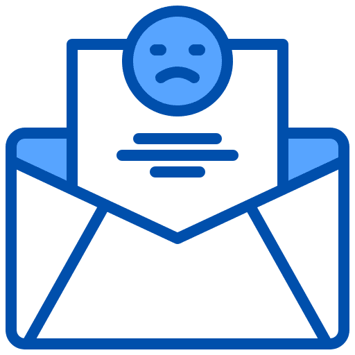 Mail communications mail feedback icon Mail communications mail feedback icon