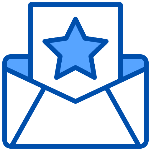 Mail mail mail inbox star icon Mail mail mail inbox star icon