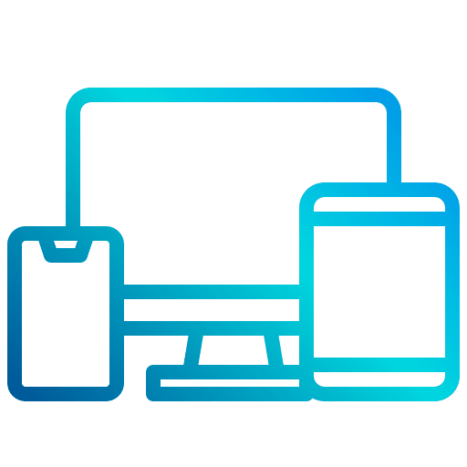 Responsive mobility screen electronics icon