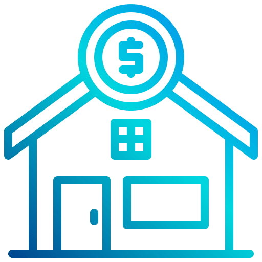 Home house real estate business and finance icon Home house real estate business and finance icon