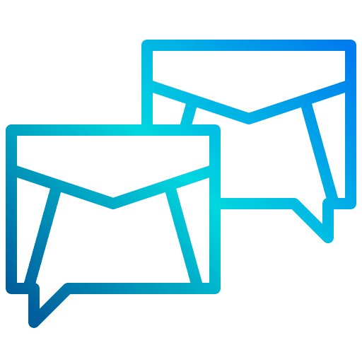 Mail comment email speech bubble icon Mail comment email speech bubble icon
