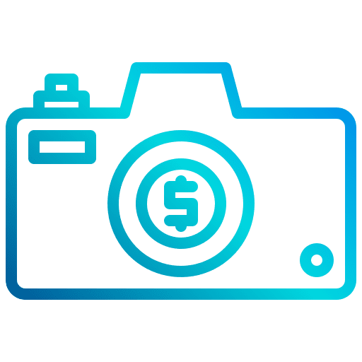 Photography photo camera cash electronics icon Photography photo camera cash electronics icon