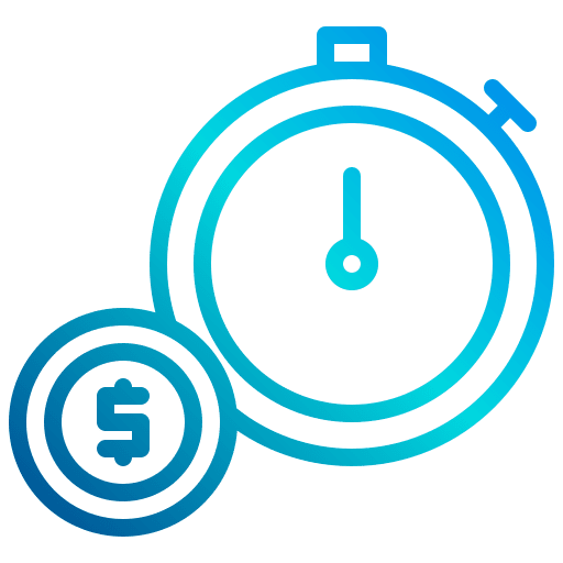 Time is money timer time is money deadline icon Time is money timer time is money deadline icon