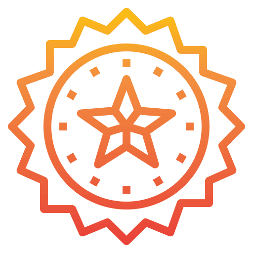 Medal champion sports and competition badge icon Medal champion sports and competition badge icon