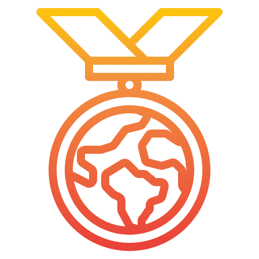 Medal reward badge award icon