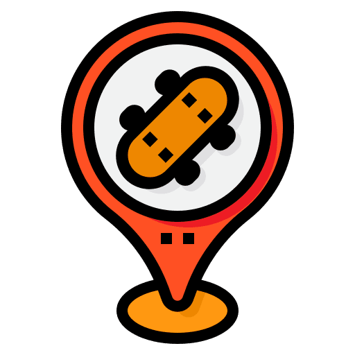 Skate park extreme skate park placeholder icon Skate park extreme skate park placeholder icon