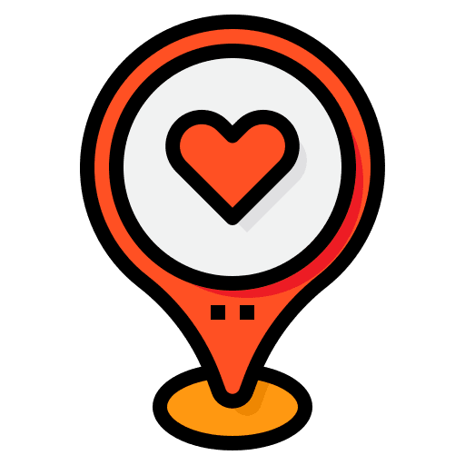 Favorite navigation placeholder maps and location icon Favorite navigation placeholder maps and location icon